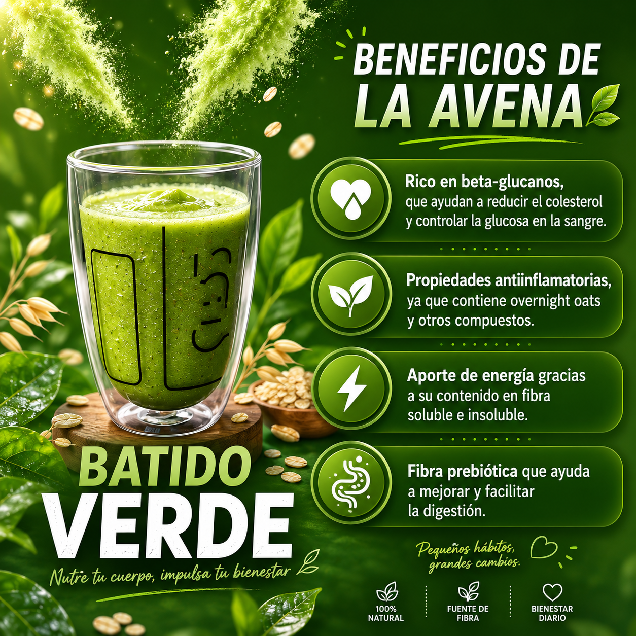 BATIDO VERDE X 700 g
