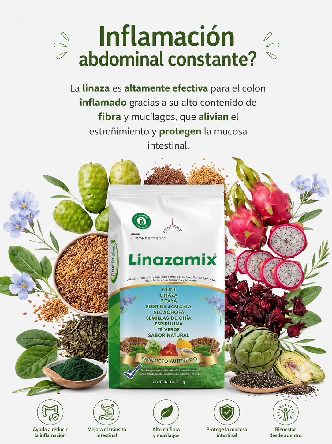 PACK X 2 LINAZAMIX NATURAL O SABOR