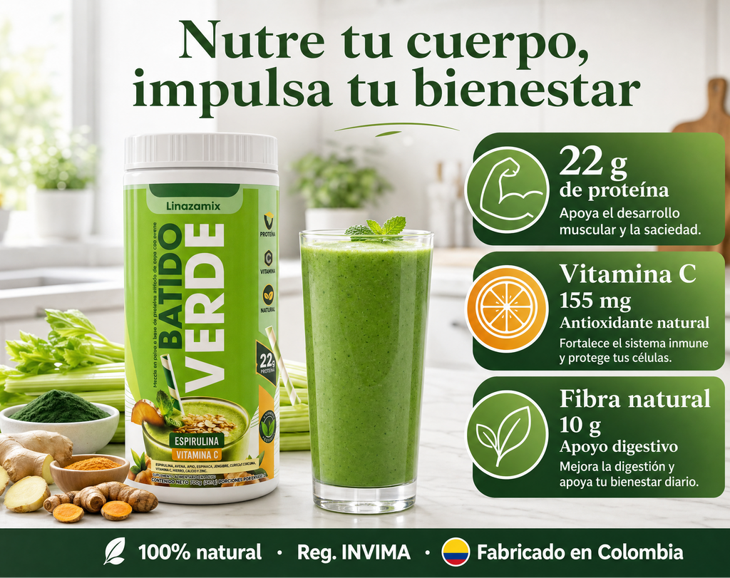 BATIDO VERDE X 700 g